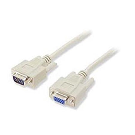 ZIOTEK INC VGA Cable Ext. Hd15 Male to Female Mld 10ft 121 2210